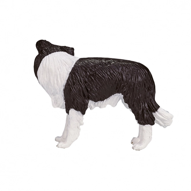 Realistische Border Collie Figur