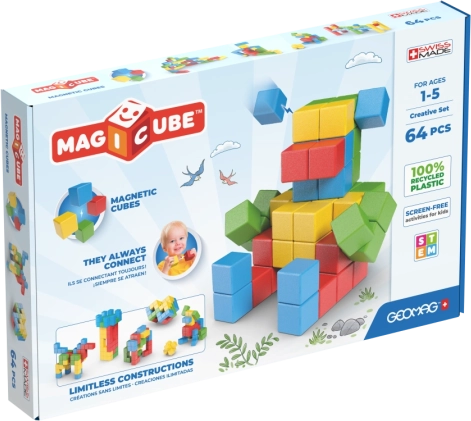 Geomag Magicube Kreativ-Set 64 Teile