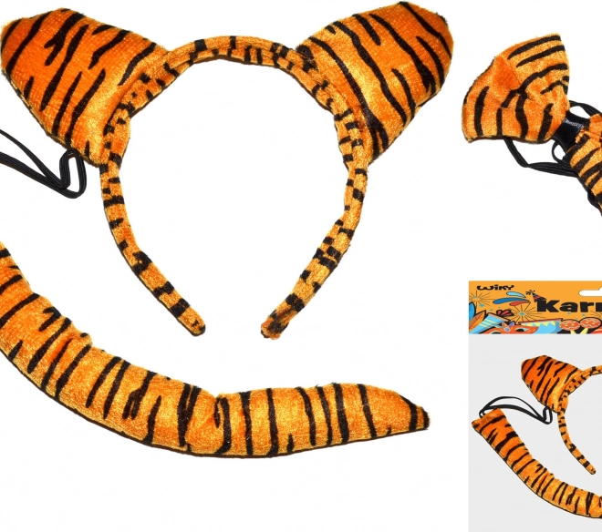 Karneval-Set Tiger für Kinder