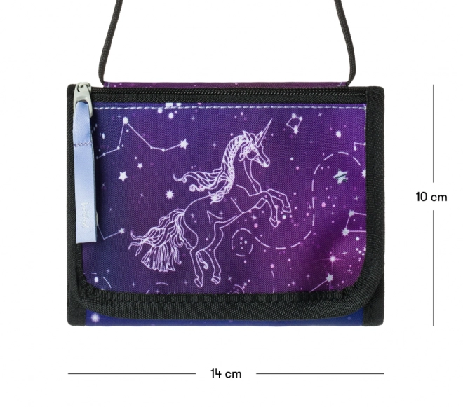 Halsband Geldbörse Unicorn Universe