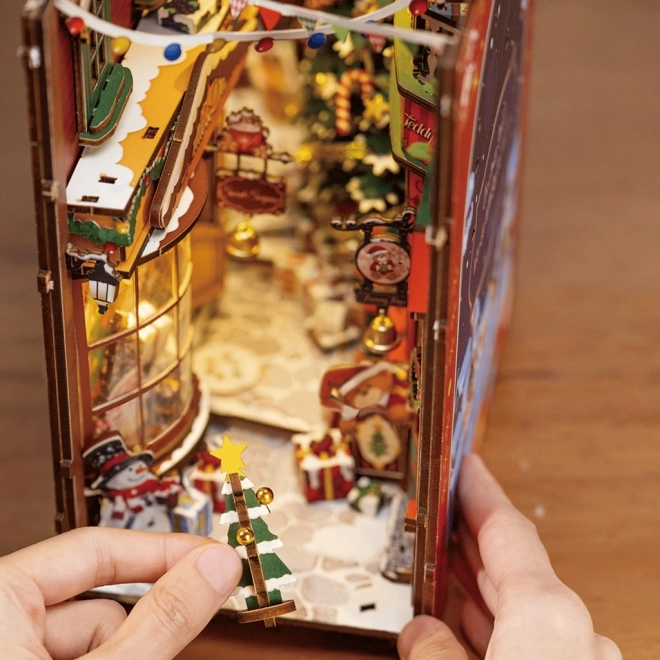 Weihnachtliche Buchstütze 3D Puzzle