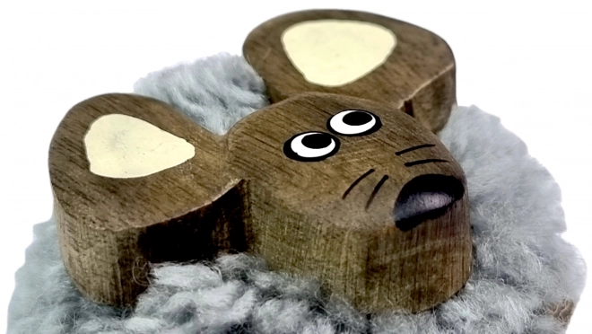 Großer Holzmagnet Mäuschen von 2Kids Toys