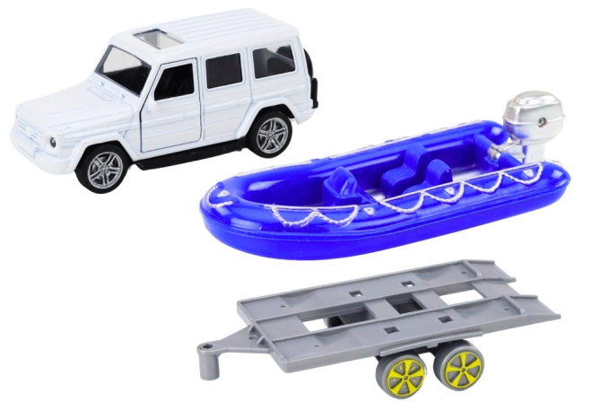 Funktioneller Anhänger und Boot