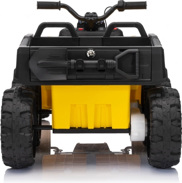 Gelbes sportliches Kinder-Quad TX ATV