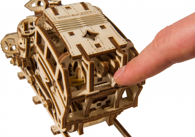 Holzpuzzle 3D - Traumexpress Lokomotive