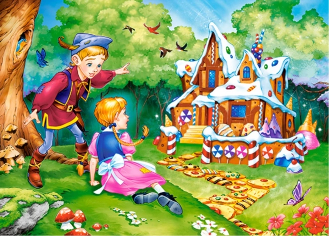 Puzzle 60 Teile Hänsel & Gretel