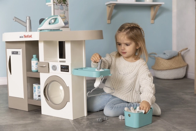 Küche Smoby Tefal Studio mit Waschmaschine 2-in-1