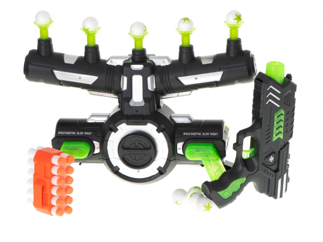 Dunkle Kriege Leuchtendes Air Shooter Set