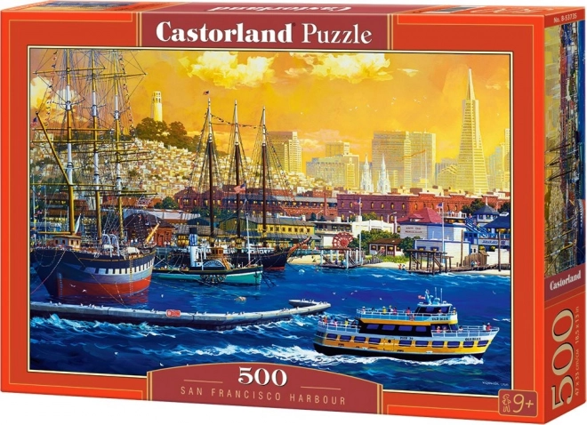 Puzzle San Francisco Hafen 500 Teile