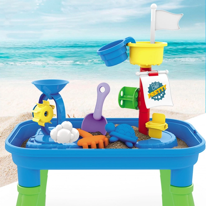 Woopie Spieltisch Wasserspielzeug Piratenschiff