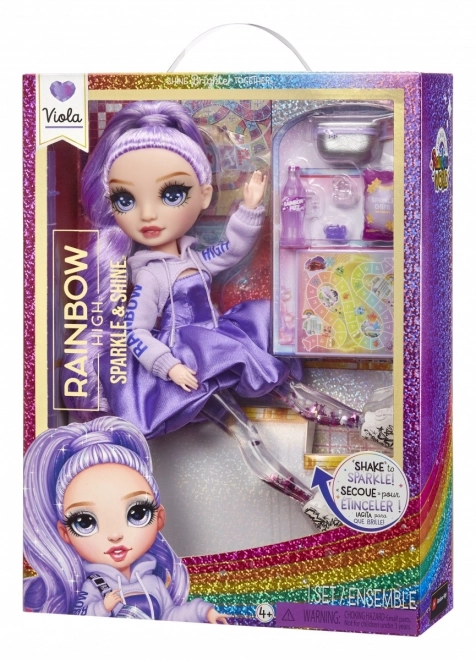 Rainbow High Sparkle & Shine Fashion Puppe - Violett