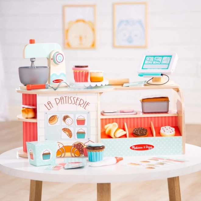 Holzspielzeug Bäckerei Set für Kinder