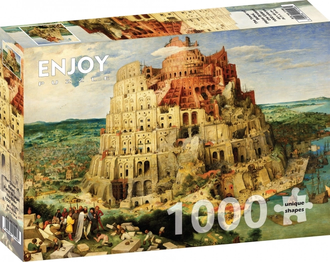 Puzzle Pieter Bruegel: Turm zu Babel 1000 Teile
