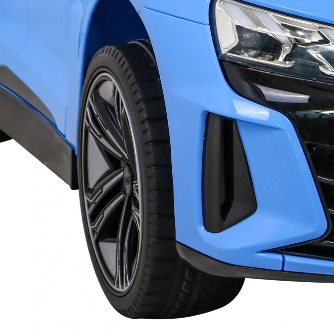 Audi RS E-Tron GT elektrisches Kinderauto mit Fernbedienung und 4x4 Antrieb – Blau