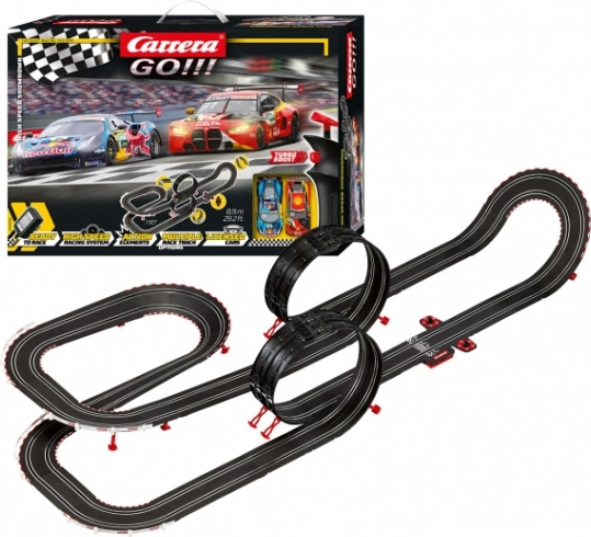 Carrera GO DTM High Speed Show Autorennbahn 8,9 m