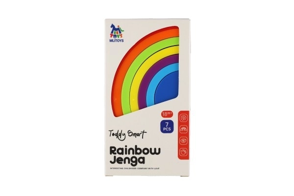 Plastik Regenbogen Steckspiel