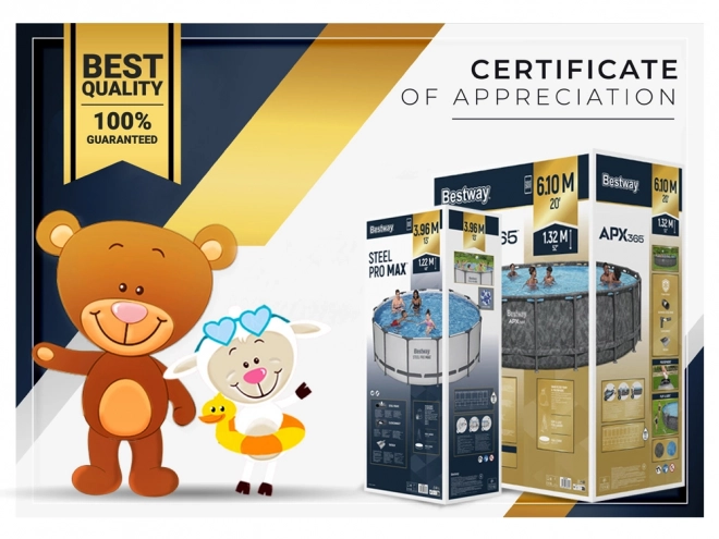 Aufblasbarer Whirlpool mit AirJet-System Bestway Lay-Z-Spa Bali