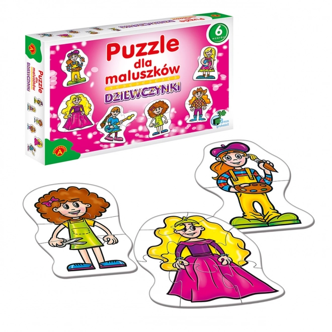 Puzzle für Kleinkinder - Mädchen