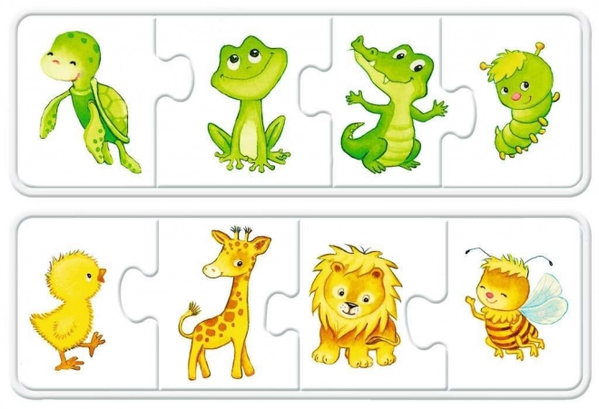 Mein erstes Puzzle Bunte Tiere