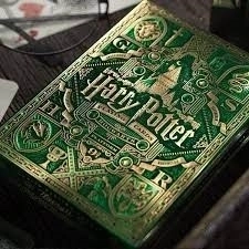 Harry Potter Slytherin Premium Spielkarten Grün