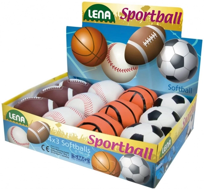 Weicher Sportball für Kinder 4-in-1