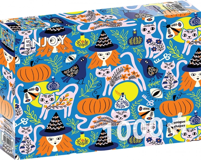 Puzzle Verzauberte Katzen 1000 Teile