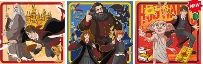 Harry Potter Puzzle Set 3x48