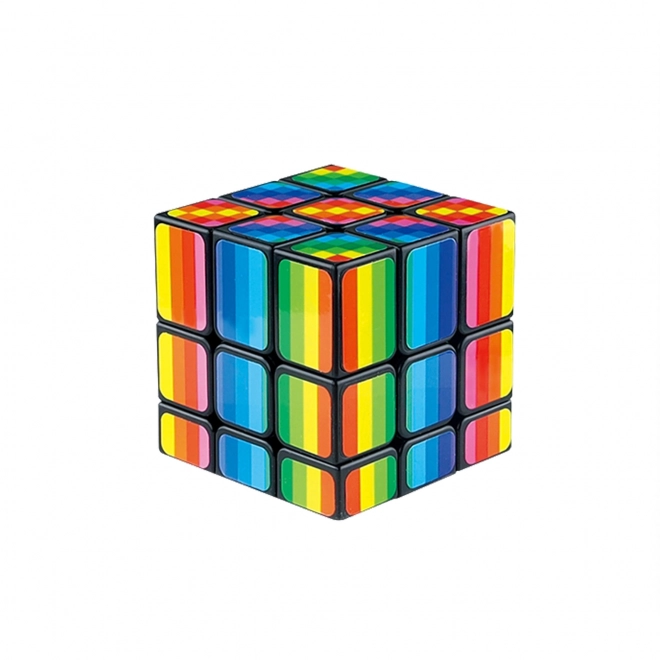 Magischer Regenbogenwürfel