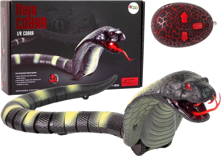 Ferngesteuerte Cobra-Schlange, Länge 44 cm