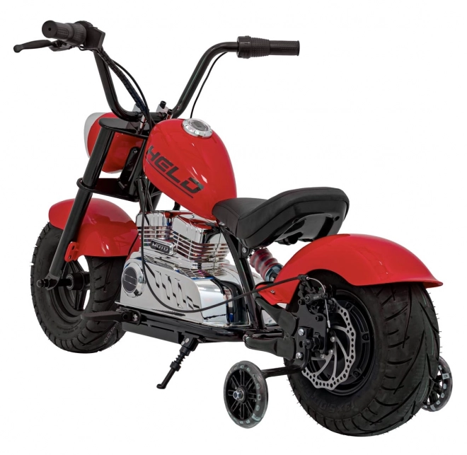 Chopper Warrior Rotes Motorrad