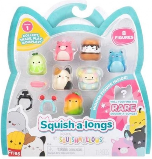 Squish A Long Set mit 8 Figuren W2