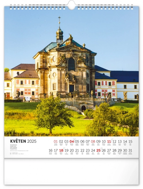 Wandkalender Tschechische Republik 2025