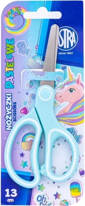Astra Kinderschere mit Maßskala Unicorn 13 cm