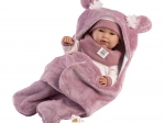 Realistische Baby-Puppe mit Geräuschen und weichem Stoffkörper