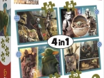 Puzzle 4-in-1 STAR WARS: THE MANDALORIAN