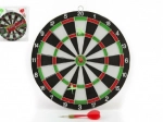 Dartscheibe mit Pfeilen 28 cm