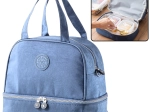 Isolierende Thermotasche für Mittagessen blau