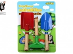 Kinder-Gartenwerkzeug Krtek – Metall und Holz, Set 3 Stk.