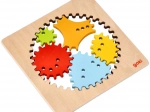 Holz-Spirograph GOKI – kreatives Zeichenset für Kinder