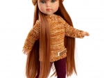Realistische Puppe Penelope mit Vollvinylkörper 34 cm