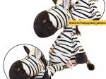 Plüschspielzeug Zebra schwarzweiß 25 cm