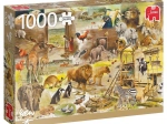 Puzzle Der Bau der Arche Noah 1000 Teile von Jumbo