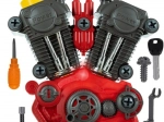 Kindermotor mit LED-Beleuchtung und Sound