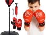Box-Set für Kinder mit Stand-Boxbirne und Handschuhen, höhenverstellbar