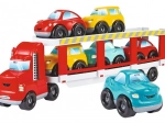 Abrick Transporter mit 6 Autos