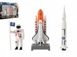 Weltraumspielzeug - Astronauten- und Shuttle-Set