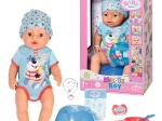Puppe BABY born Junge mit magischem Schnuller 43 cm