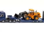 Siku Lkw MAN mit Tieflader und Radlader JCB 1:87
