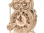 RoboTime 3D-Holzbausatz Mechanische Eulenuhr