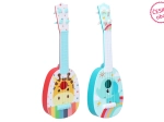 Kindergitarre mit Motiv afrikanischer Tiere